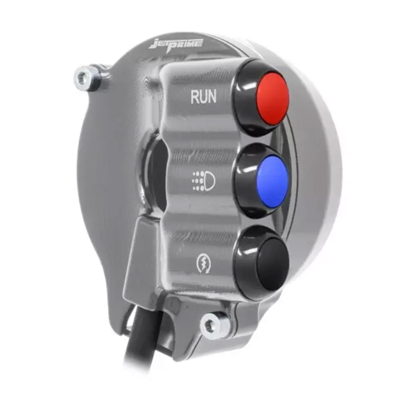 Comando gas con pulsantiera integrata JetPrime Titanio Aprilia RSV4 Factory 1100 2020