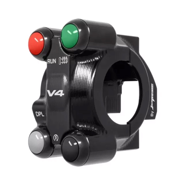 Comando gas con pulsantiera integrata JetPrime Ducati Streetfighter V4/S/SP 2020-2024