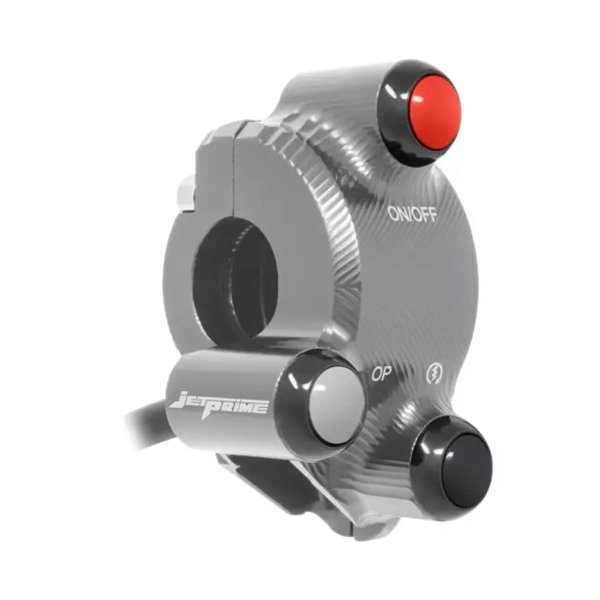 Comando gas con pulsantiera integrata JetPrime Titanio Ducati Hypermotard 939/SP 2016-2019
