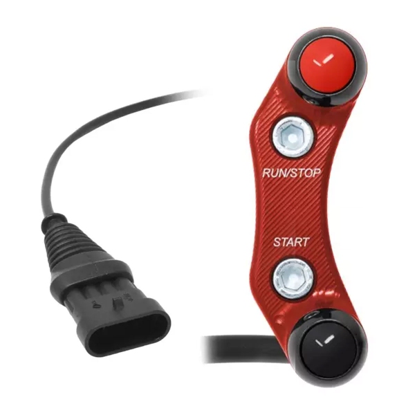 Pulsantiera Destra Jetprime Stradale Rosso Aprilia RSV4/RF/RR 2017-2020