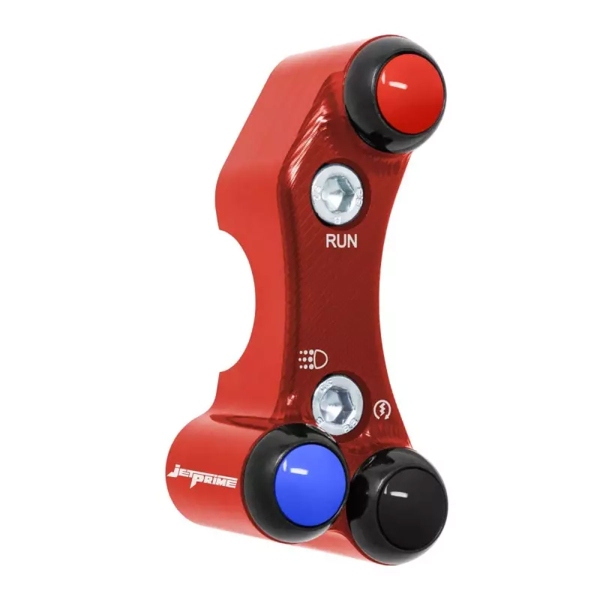 Pulsantiera Destra Jetprime Stradale Rosso Kawasaki Ninja ZX6R 2019-2023
