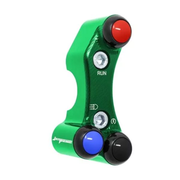 Pulsantiera Destra Jetprime Stradale Verde Kawasaki Ninja ZX6R 2019-2023