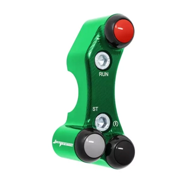 Pulsantiera Destra Jetprime Stradale Verde Kawasaki Ninja ZX10R 2004-2007