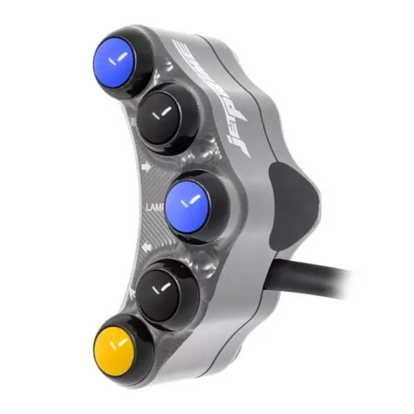 JetPrime Road Left Titanium handlebar switch Kawasaki Ninja 400 2018-2024