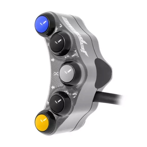 JetPrime Road Left Titanium handlebar switch BMW S1000RR 2009-2011