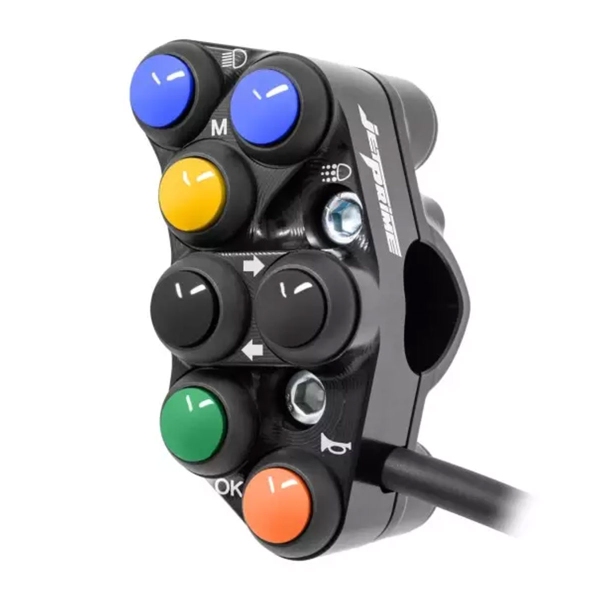 JetPrime Road Left handlebar switch Triumph Street Triple 765 RS 2017-2022