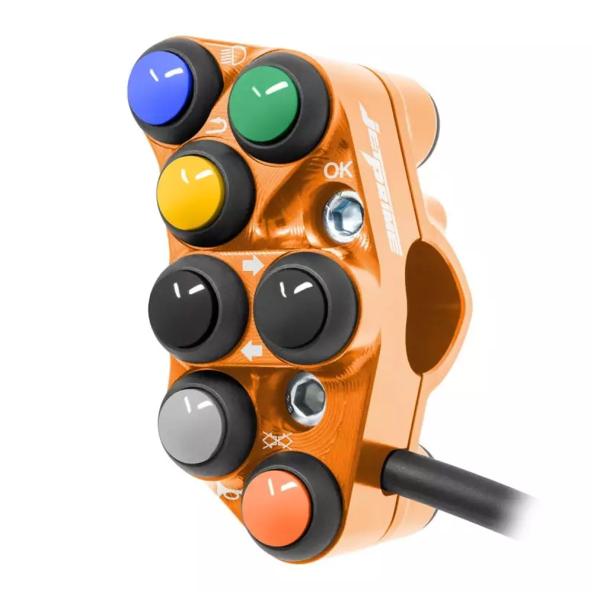JetPrime Road Left Orange handlebar switch KTM Duke 990 2024