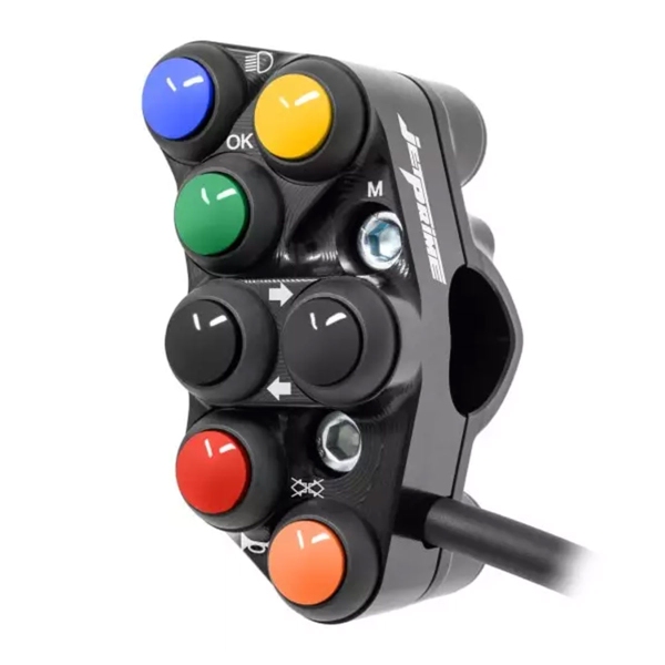 JetPrime Road Left handlebar switch Triumph Street Triple 765 R 2023-2024