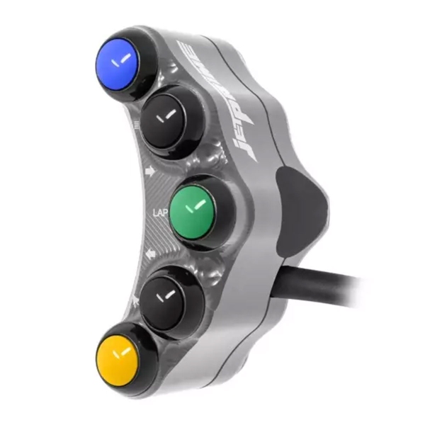 JetPrime Road Left Titanium handlebar switch Kawasaki Ninja ZX6R 2007-2008