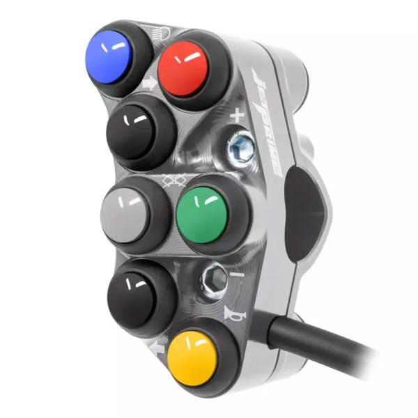 JetPrime Road Left titanium handlebar switch Aprilia RS660 2020-2024