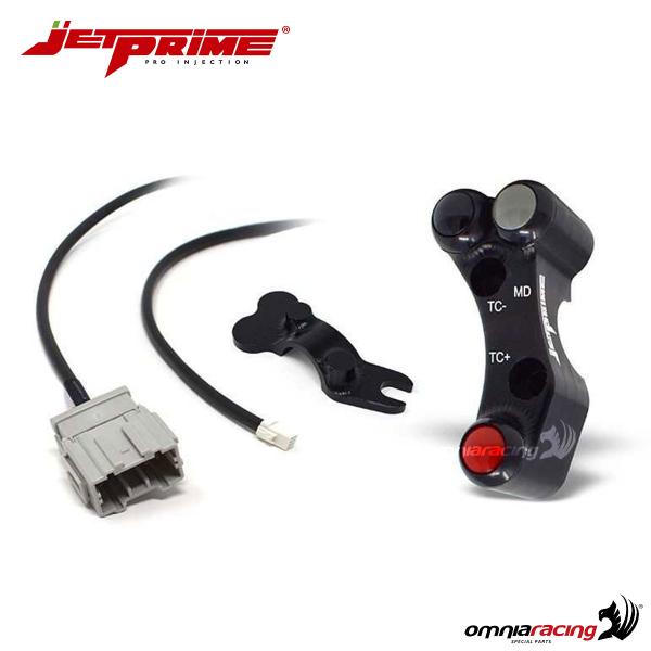 Jetprime Racing Left Handlebar Switches Button in Aluminum for Mv Agusta  F4 1000RC 2015 2018 Jp