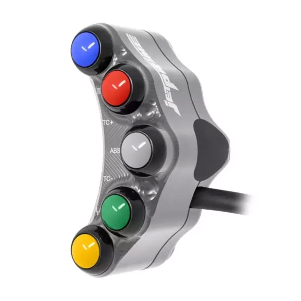 JetPrime Racing Left Titanium handlebar switch BMW S1000R 2013-2020