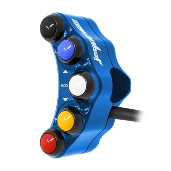 JetPrime Racing Left Blue handlebar switch Honda CBR1000RR /SP 2017-2019
