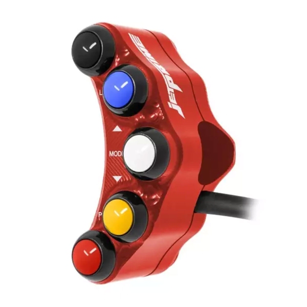 JetPrime Racing Left Red handlebar switch Honda CBR1000RR /SP 2017-2019