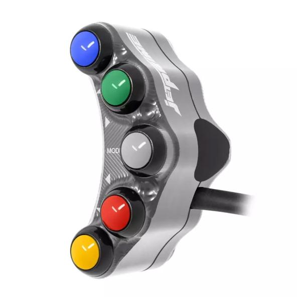 Pulsantiera Sinistra Jetprime Racing Titanio Honda CBR1000RR-R /SP 2020-2024
