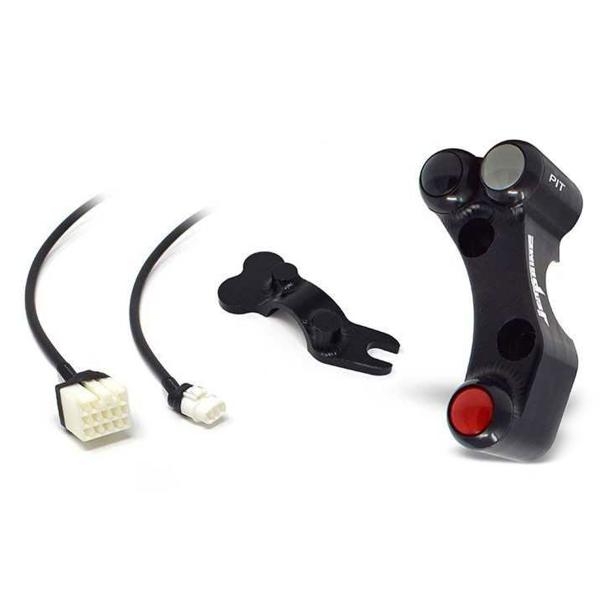 Pulsantiera JetPrime Racing sinistra 5 tasti in alluminio per Suzuki GSXR1000 2009-2016