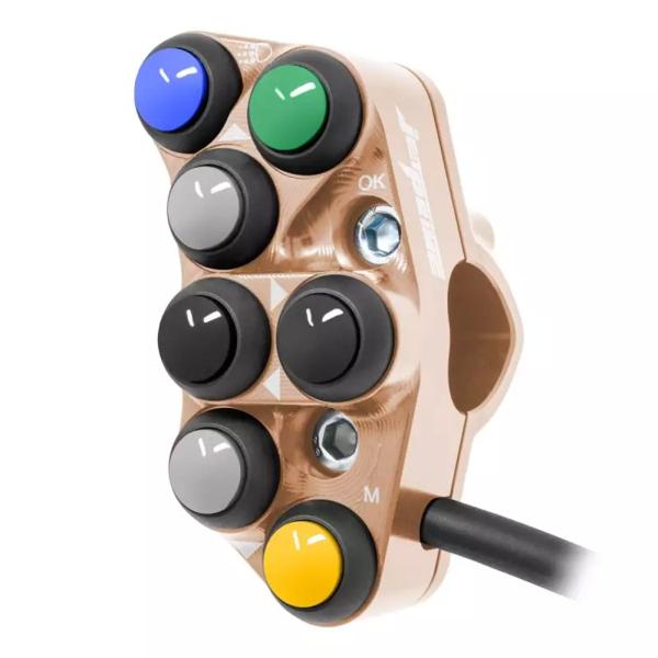 Pulsantiera Sinistra Jetprime Racing Rame Triumph Street Triple 765 RS 2017-2022