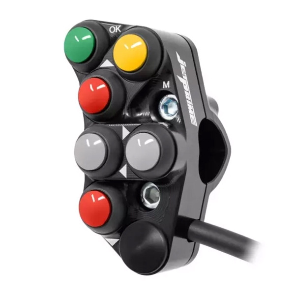 JetPrime Racing Left handlebar switch Triumph Street Triple 765 R 2023-2024