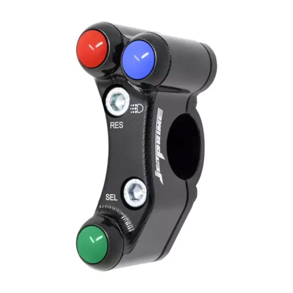 JetPrime Kit Racing Left handlebar switch Yamaha R7 2022-2024
