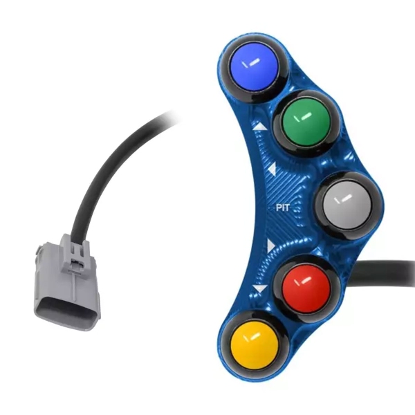 JetPrime Racing Left Blue handlebar switch Aprilia RS660 2020-2024