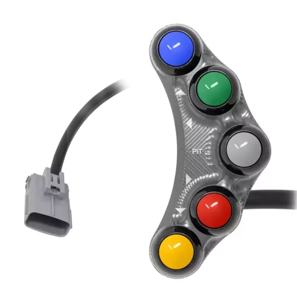 JetPrime Racing Left Titanium handlebar switch Aprilia RS660 2020-2024