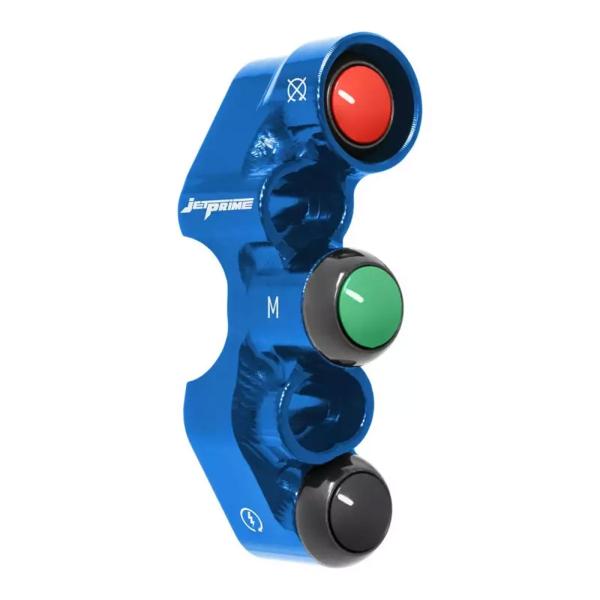 JetPrime Road Right Blue handlebar switch Yamaha R6 2017-2022