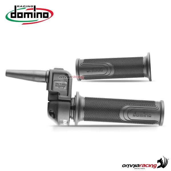 Comando gas Domino con manopole corsa 74 mm