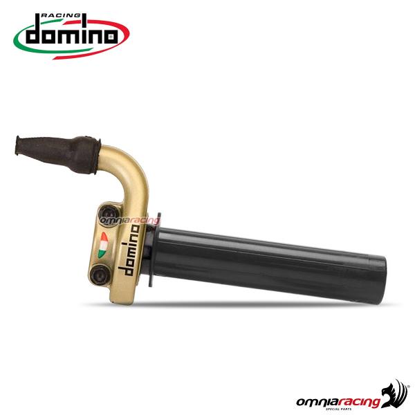 Comando gas Domino KRR 03 oro senza manopole corsa 45 mm