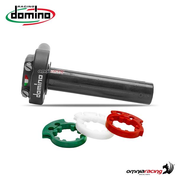 Comando gas Domino XM2 senza manopole per Yamaha R3 corsa e rapidita selezionabili