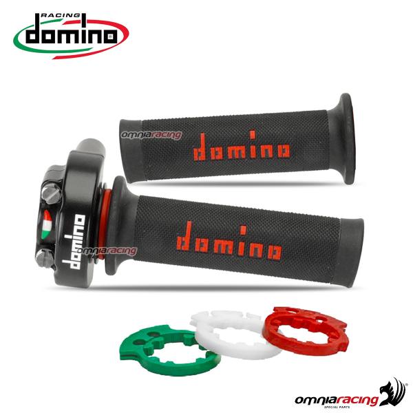 Domino XM2 throttle control with grips selectable stroke and speed knobs
