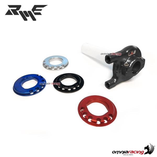 Robby Moto Competition quick action trottle without cables 22mm black color