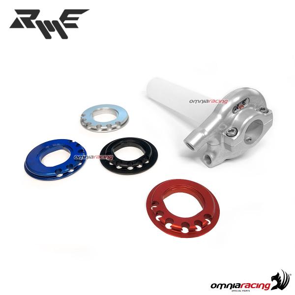 Robby Moto comando gas rapido Standard senza cavi 22.2mm colore alluminio