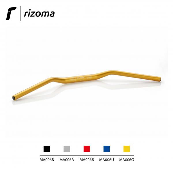 Manubrio Rizoma a sezione variabile 22-29 mm manubrio conico universale in alluminio colore oro