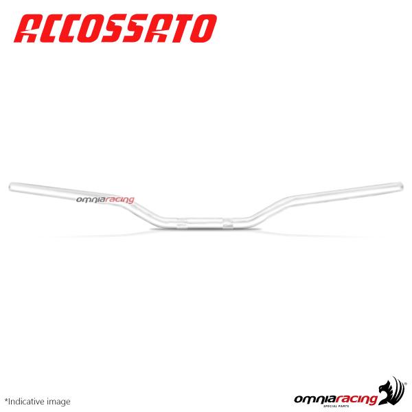 Aluminium handlerbar Accossato 22mm silver color