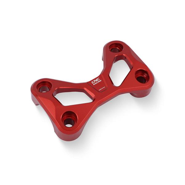 Riser manubrio CNC Racing rosso Aprilia Tuono 660 2021-2022