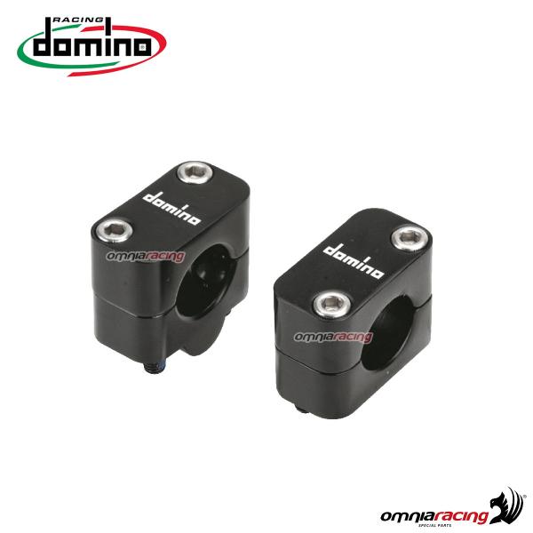 Kit riser universali Domino con attacco 22 mm per manubri da 28 mm
