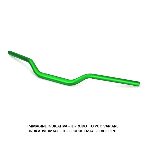 Manubrio PBR diametro 22mm ergal verde Kawasaki Z750S/R 2004-2012