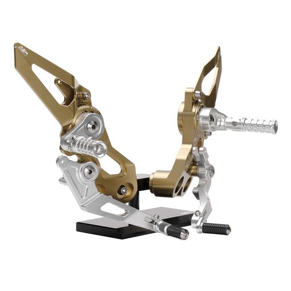 AEM Custom adjustable rearsets Ducati Hypermotard 950 2019-2023