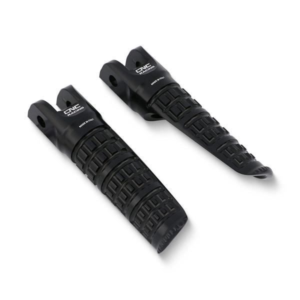 CNC Racing black rider footpegs Mv Agusta Brutale 1000 Nurburgring 2021-2022