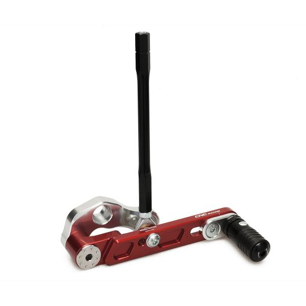 Adjustable CNC Racing reverse rear sets red/silver Mv Agusta F3 800 RC 2017-2020