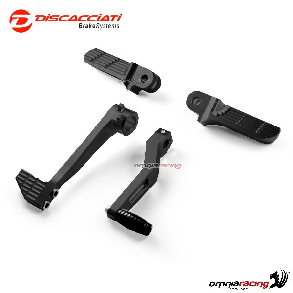 reasets kit Discacciati black color for Triumph Scrambler