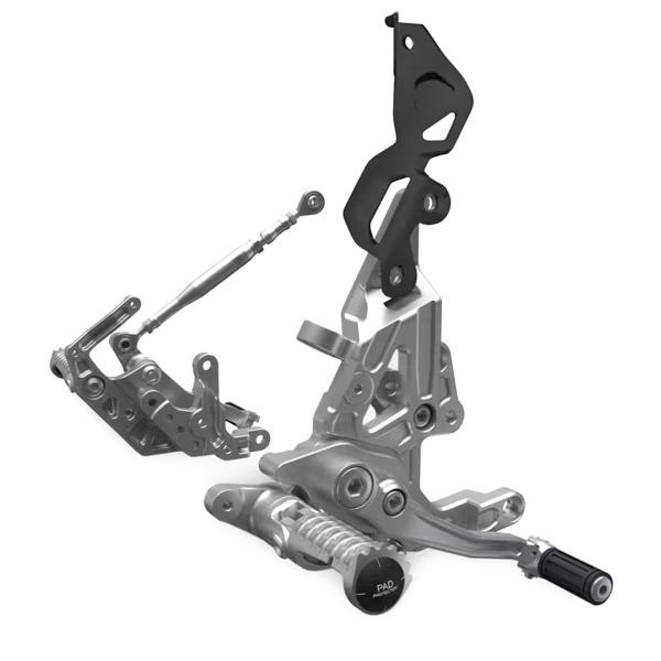 Ducati Performance aluminum adjustable rider rearsets Ducati Panigale V2 2025