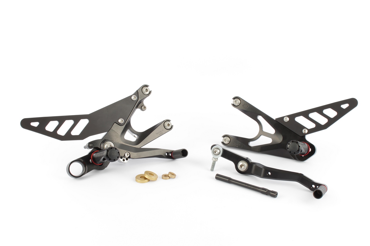 Gilles Tooling Adjustable Rearsets Yamaha R6 2017-2020