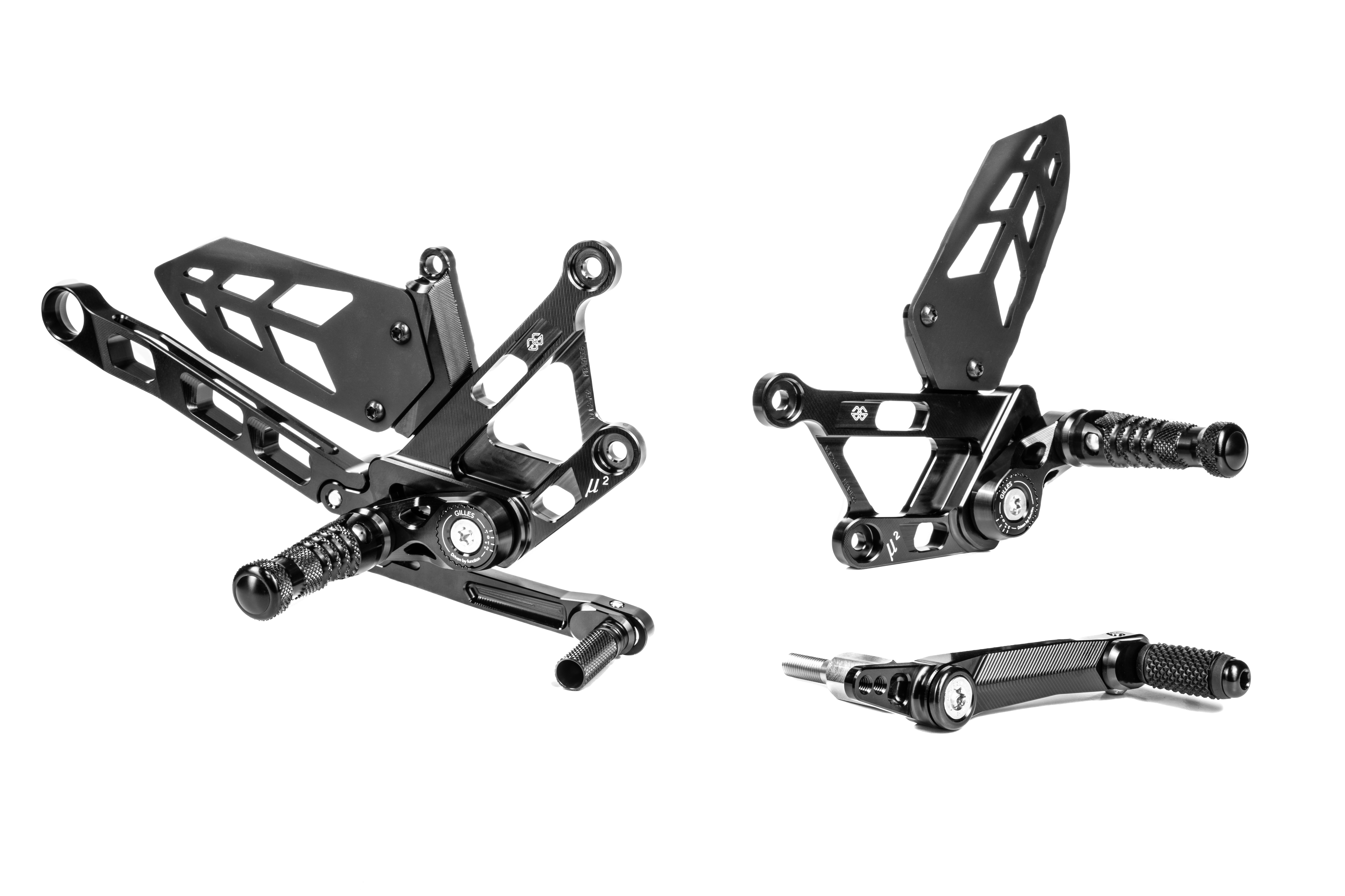Gilles Tooling Adjustable Rearsets Yamaha MT10 2022-2025