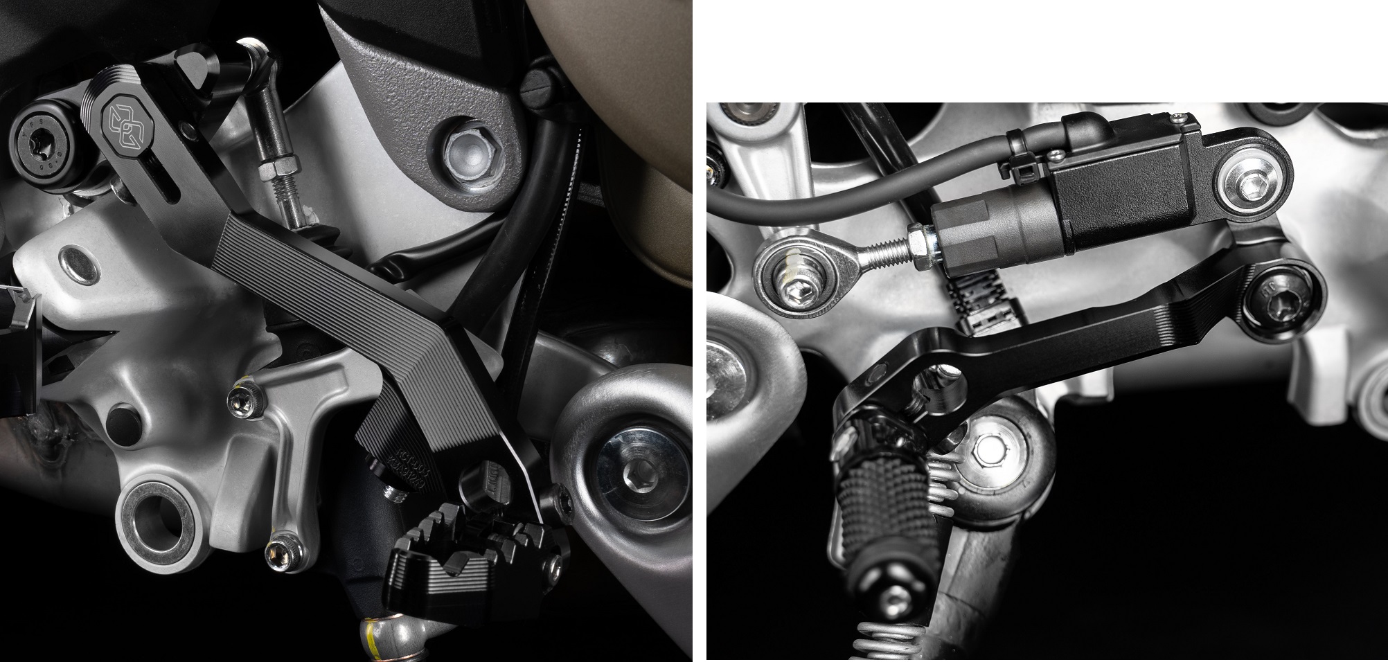 Gilles Tooling Adjustable Rearsets Ducati Multistrada V4/S 2021-2024