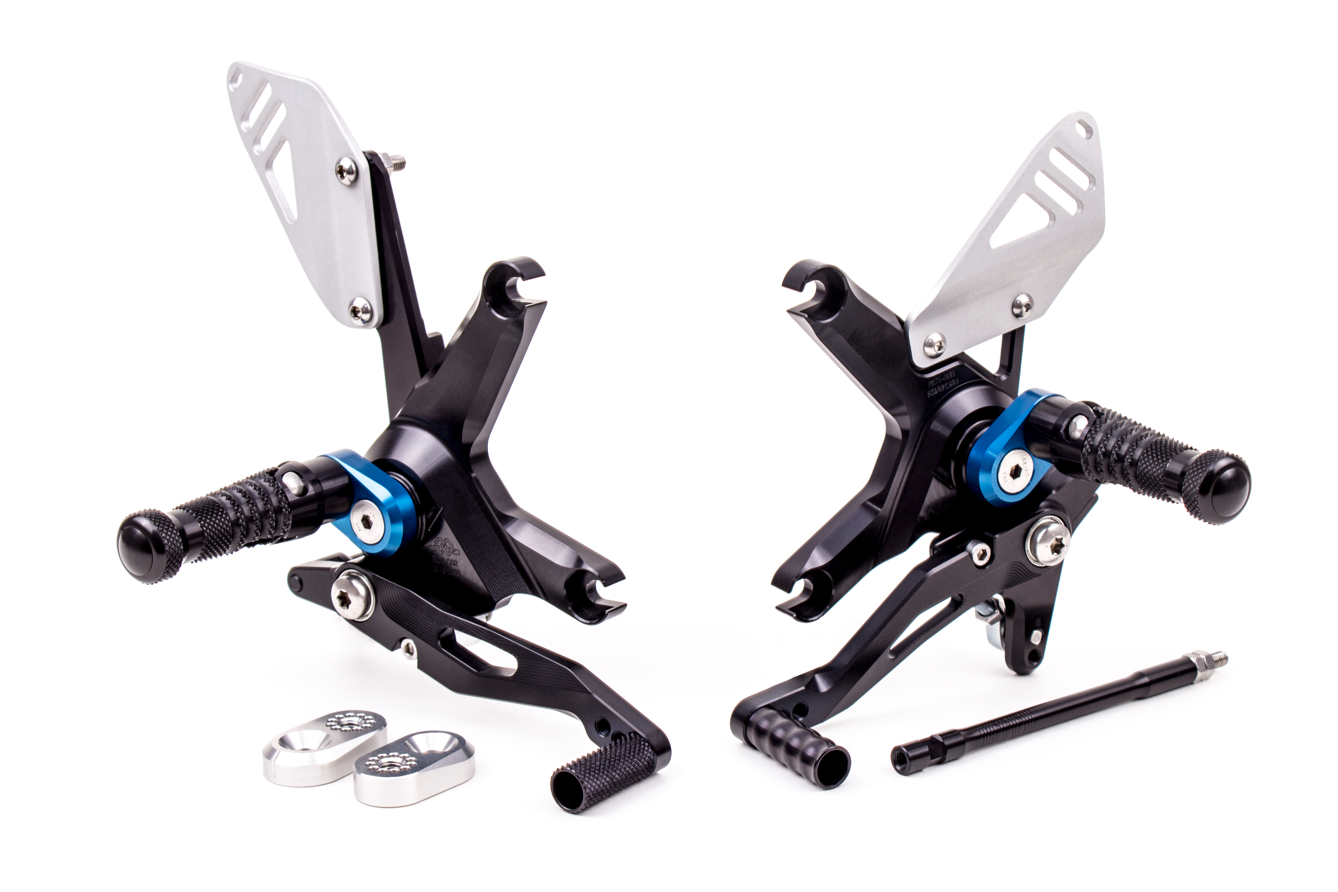 Gilles Tooling Adjustable Rearsets Suzuki SV650A ABS 2016-2025