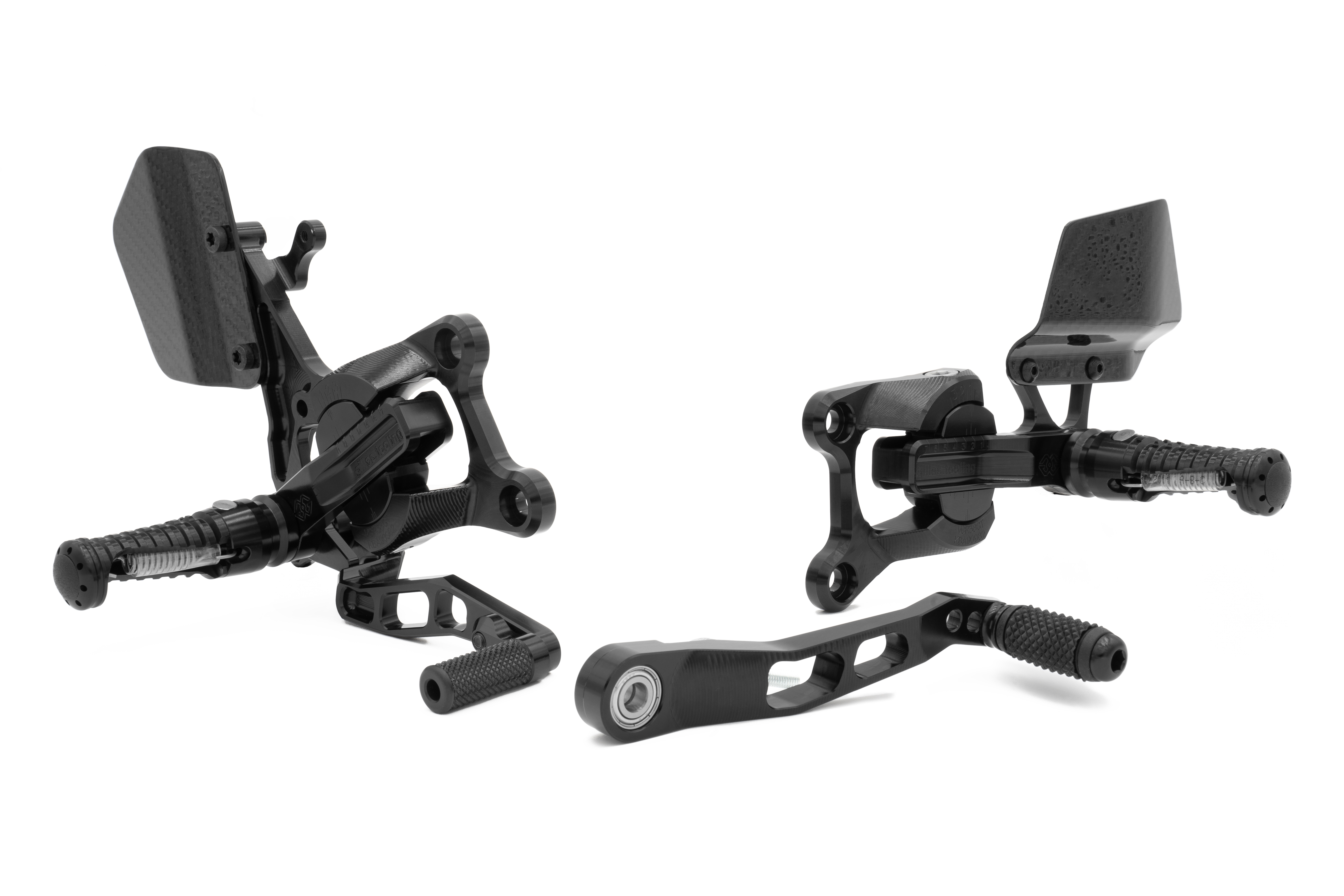 Pedane arretrate regolabili Gilles Tooling VCR38GT Honda CBR600RR 2023-2024