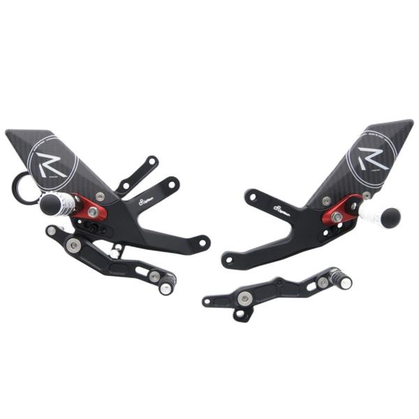 Pedane regolabili Lightech R Version Bmw S1000R 2017-2020