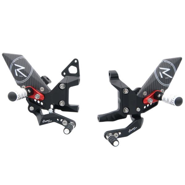 Lightech R Version adjustable rearsets reverse shift Ducati Panigale 1199 2012-2017