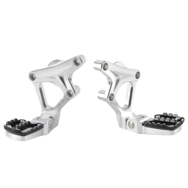 Pedane Lightech Nero poggiapiedi snodati Honda Xadv 750 2017-2020